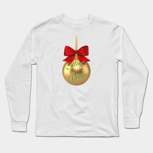 Silent Night Ornament Long Sleeve T-Shirt